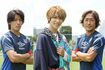 左から佐々木渉選手、西銘駿クン、石川選手 撮影/斎藤周造 (C)週刊女性PRIME