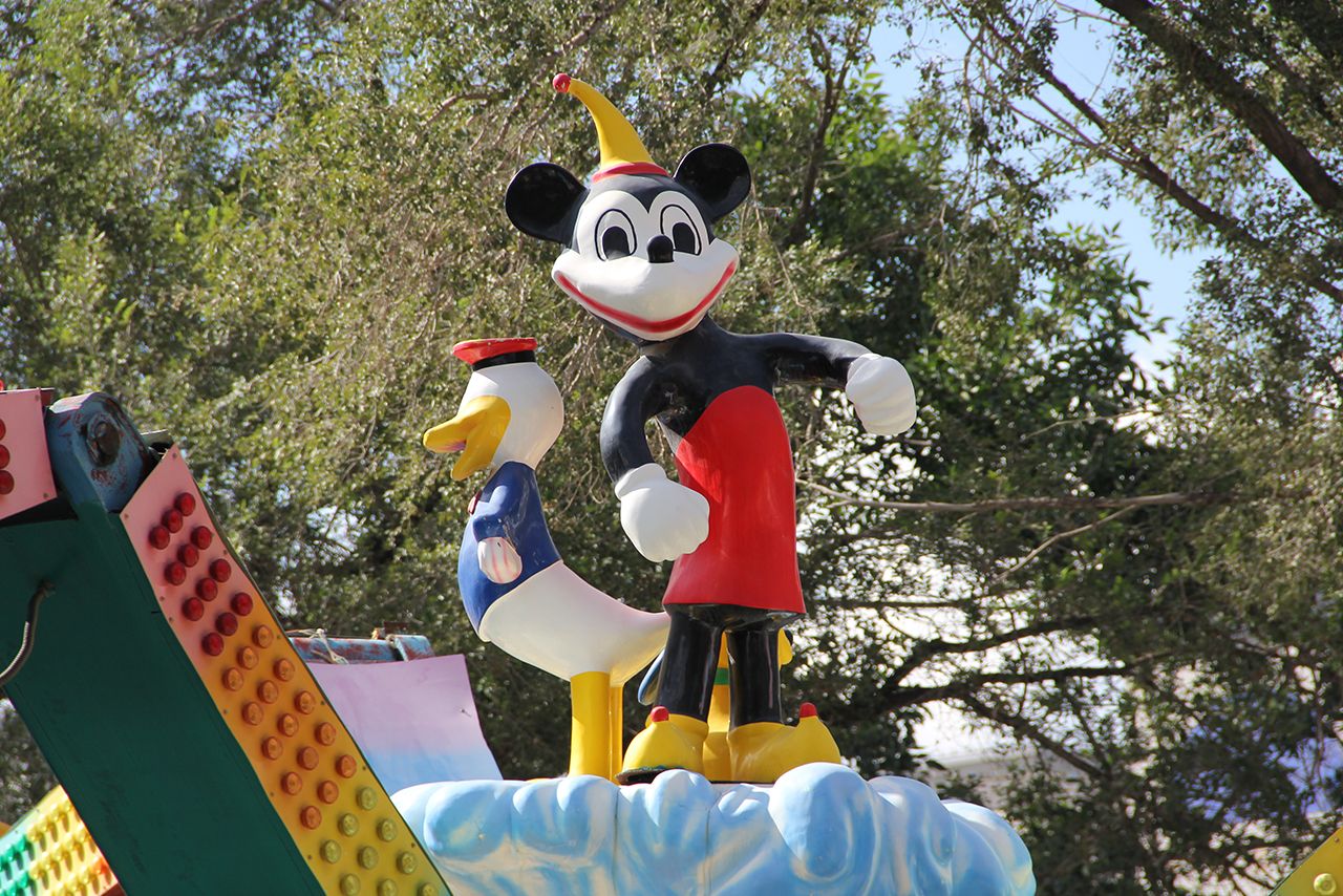 あのネズミさんとアヒルさん？（撮影／関上武司）