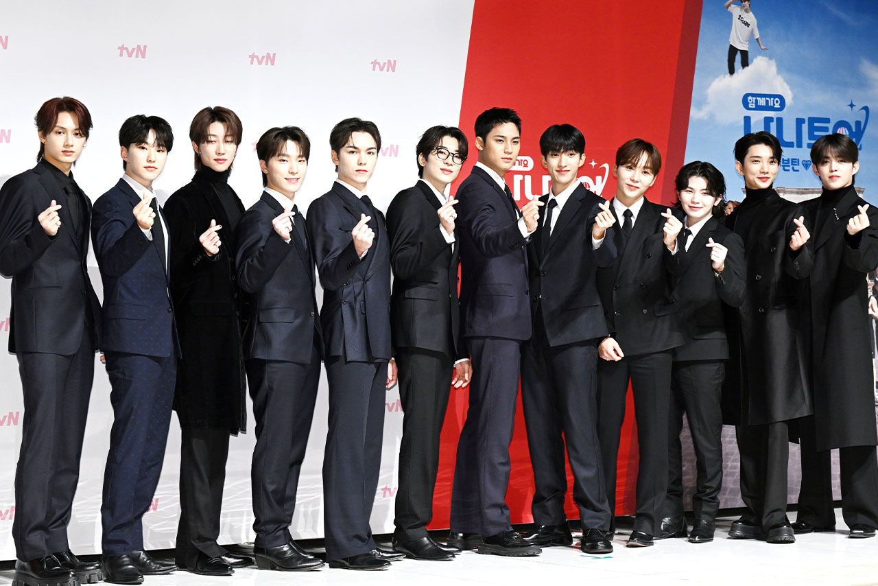 SEVENTEEN　写真：AFP／アフロ