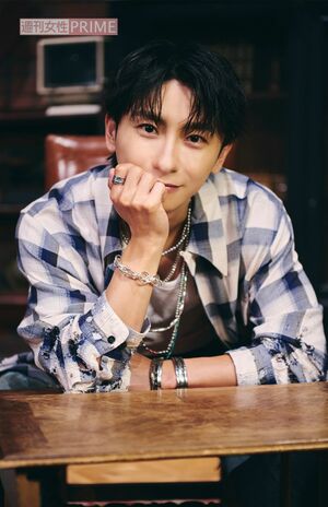 「AAA」與真司郎　撮影／山田智絵