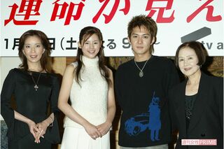 ドラマ『運命が見える手』（2003年）、真矢ミキは一番左