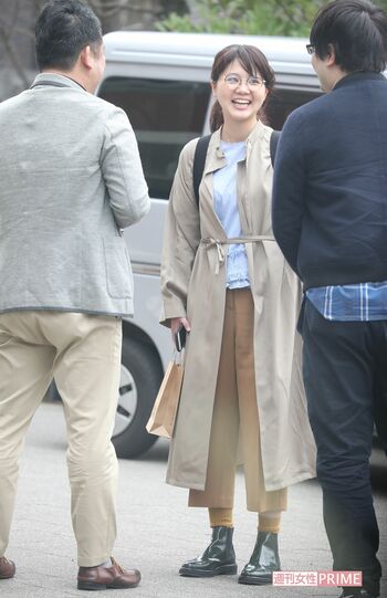 直撃取材に答える、いきものがかり・吉岡聖恵（'18年）