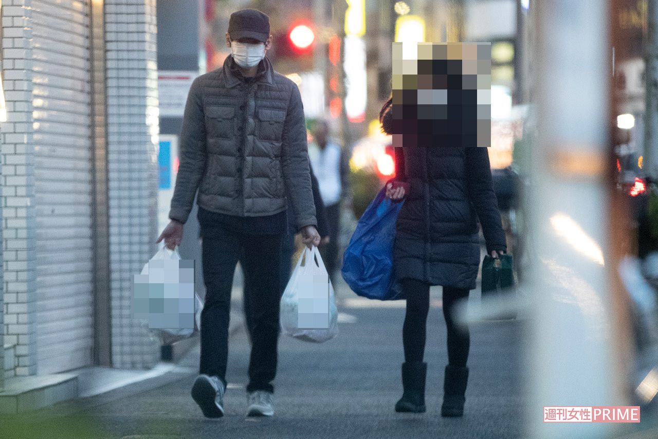 古川と女性のツーショット