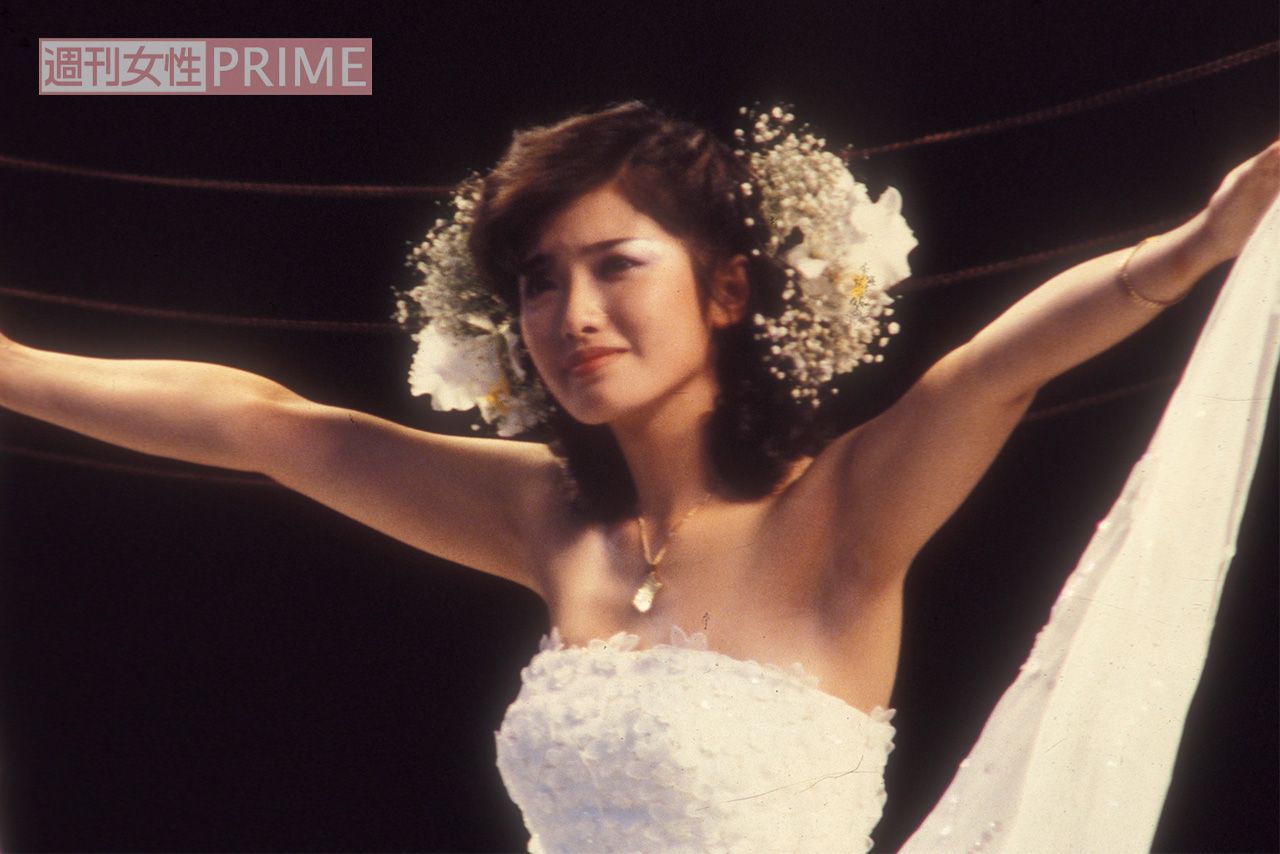 1980年10月、日本武道館で開催された山口百恵ラストコンサート