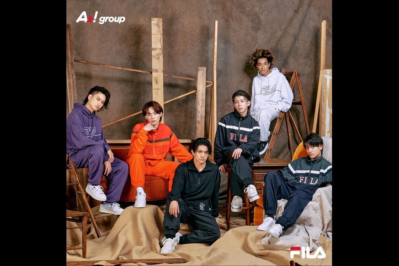 FILAではAぇ！groupのキャンペーンが始まったばかりだった（現在は削除済み）