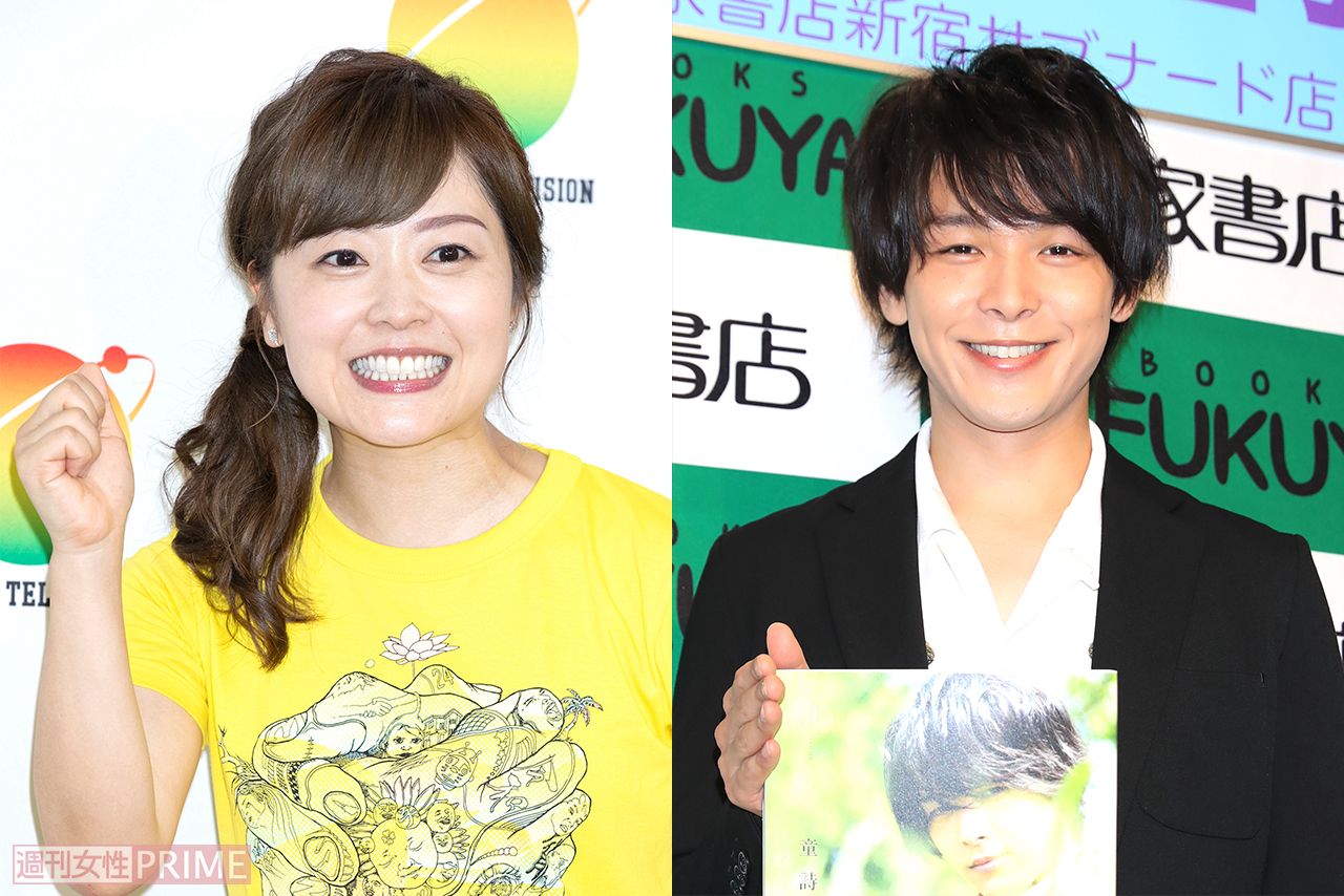 結婚を発表した水卜麻美アナと中村倫也