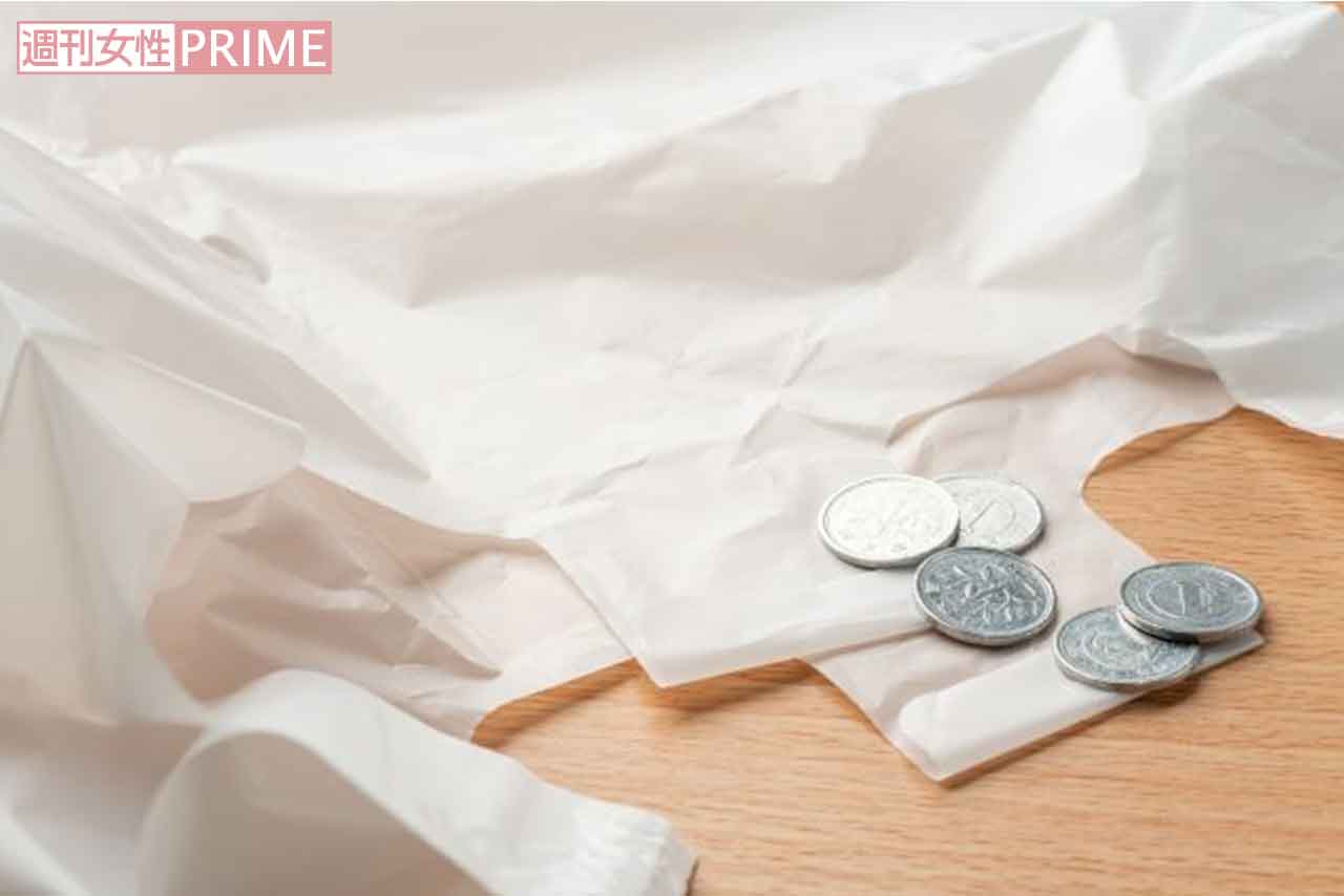 有料のレジ袋は今や当たり前に