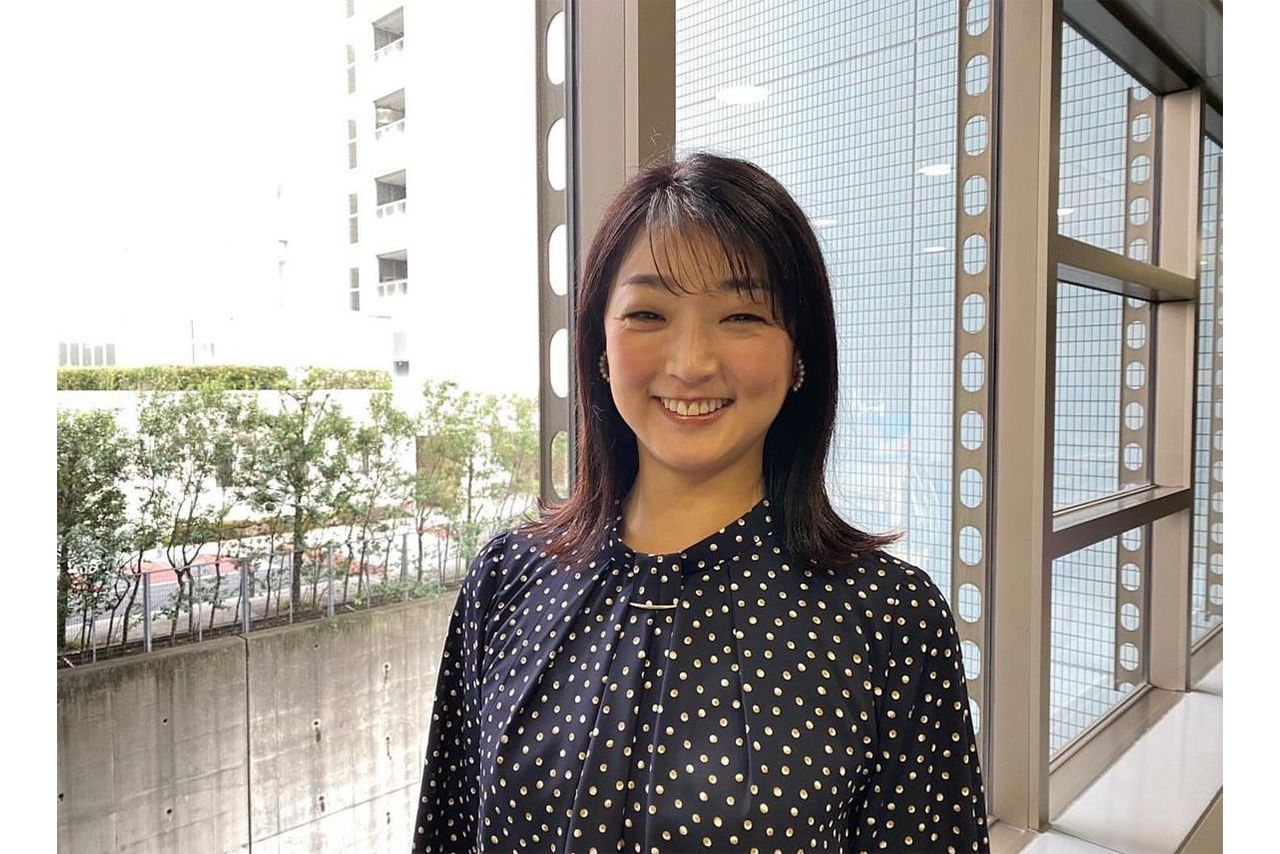 12月3日に『サンデーモーニング』に出演した際の岩崎恭子（公式インスタグラムより）