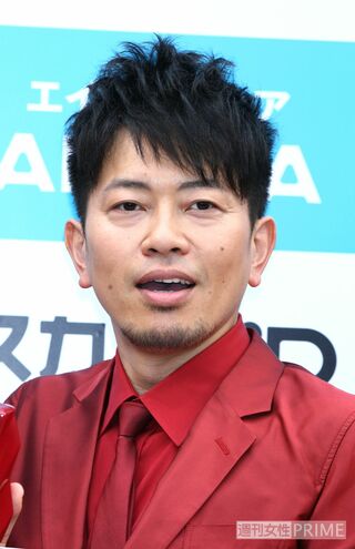 「薬用スカルプD」新CM発表会での宮迫博之（'12年5月）