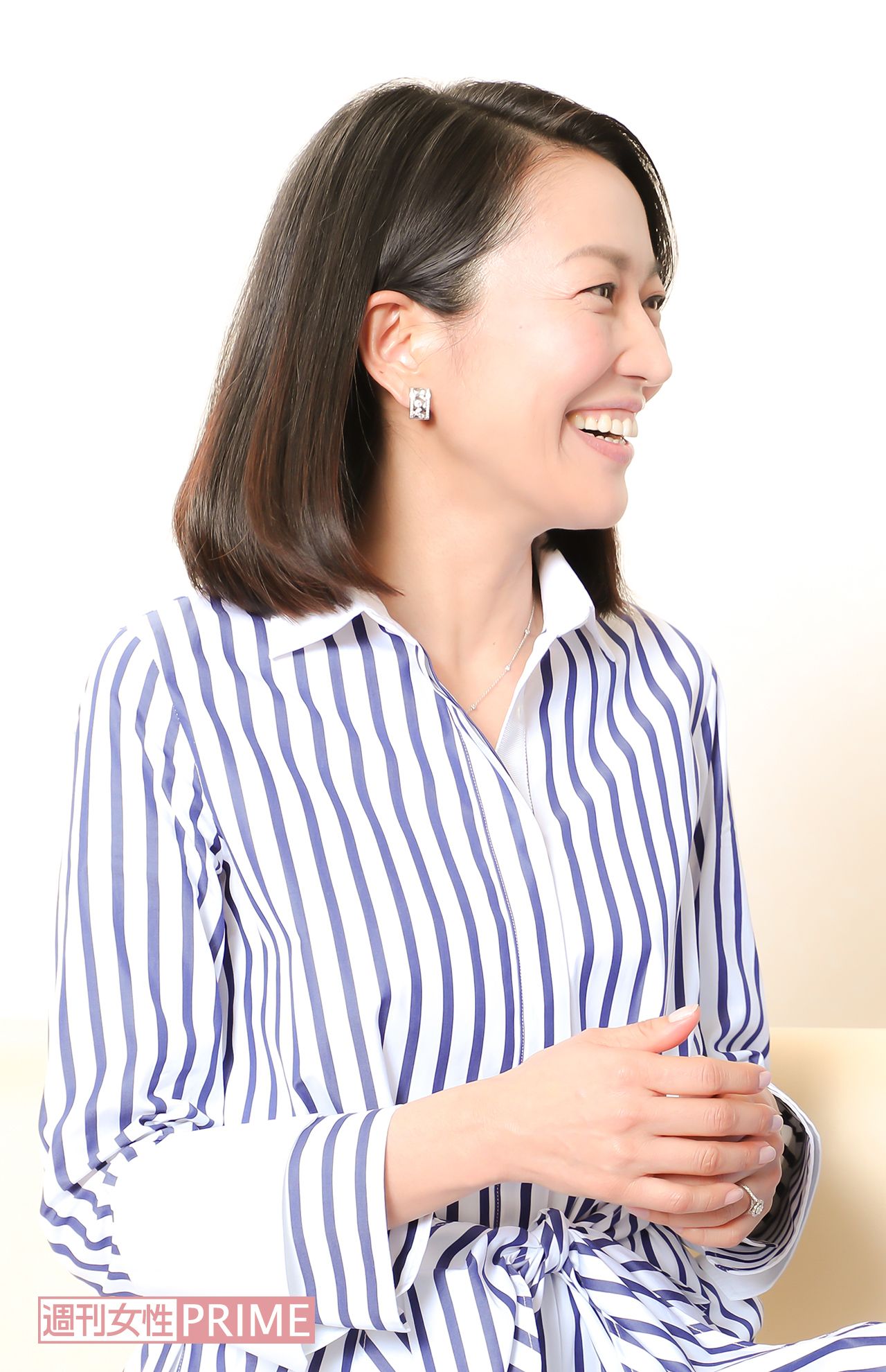 羽田美智子　撮影／佐藤靖彦