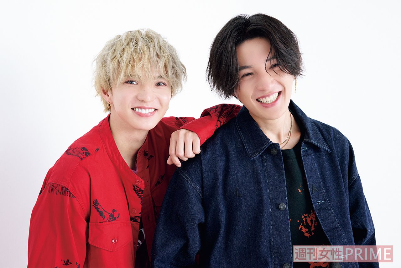 佐藤大樹、八木勇征（FANTASTICS）撮影／山田智絵　