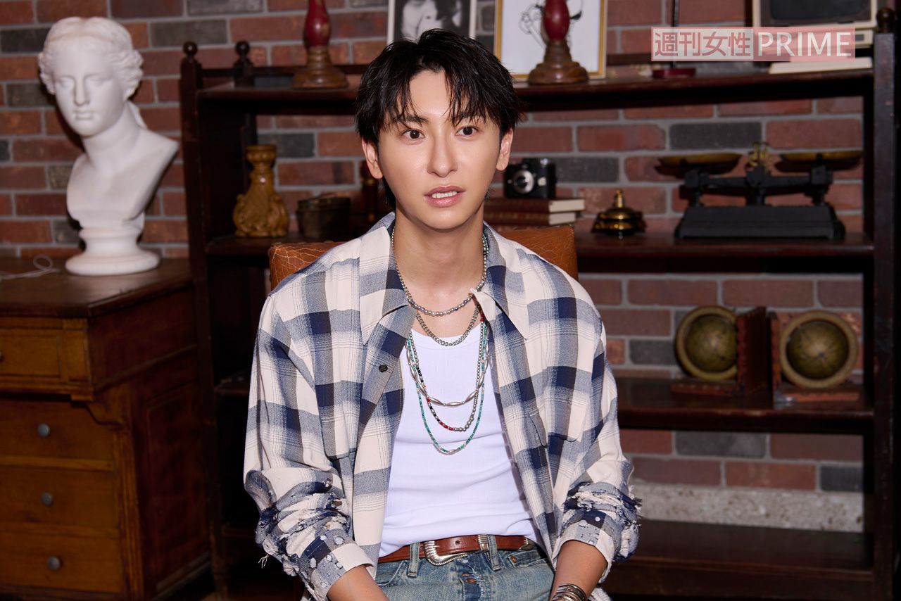 「AAA」與真司郎　撮影／山田智絵