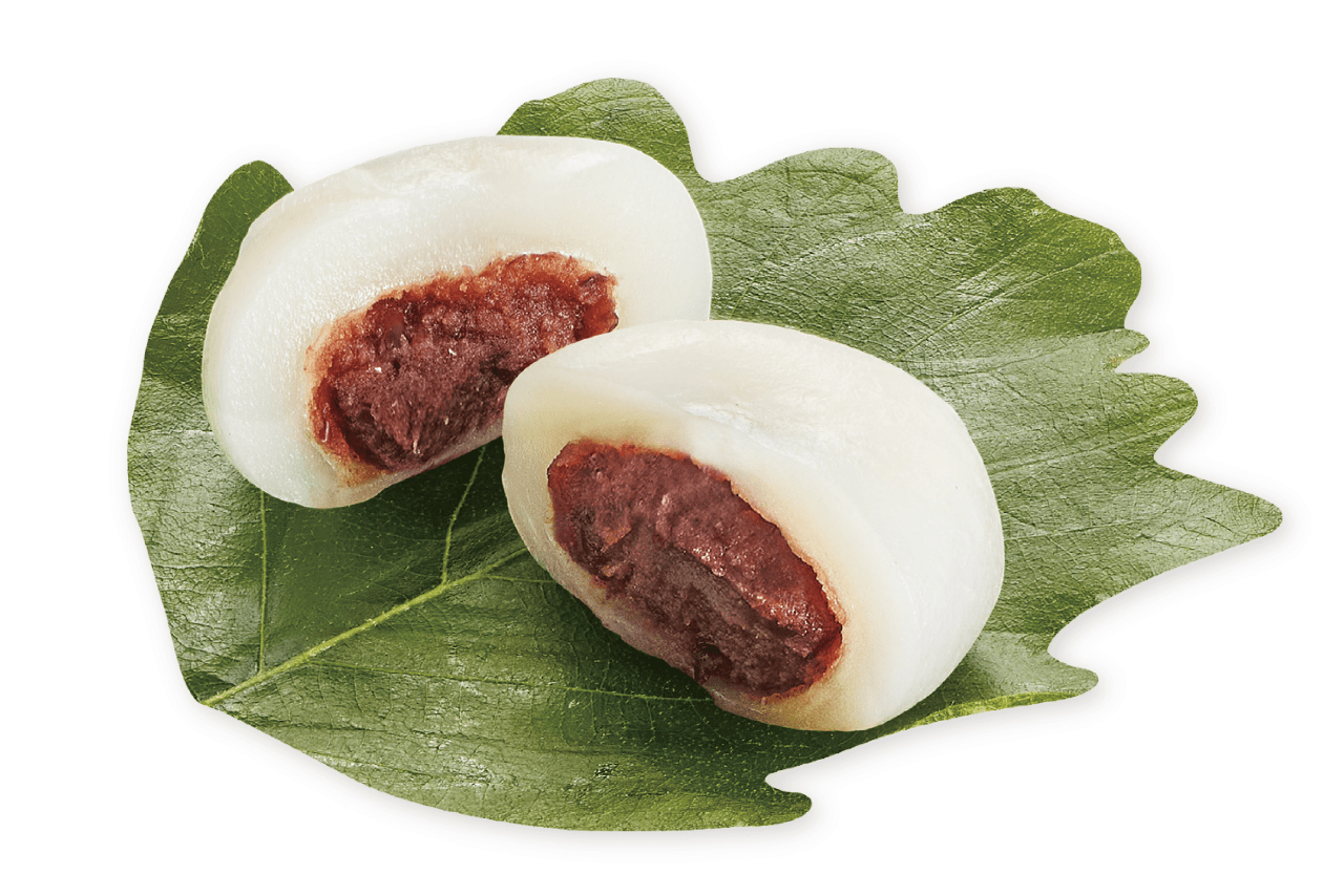 くら寿司：昔ながらのかしわ餅 115円 販売期間：5/1～5/28