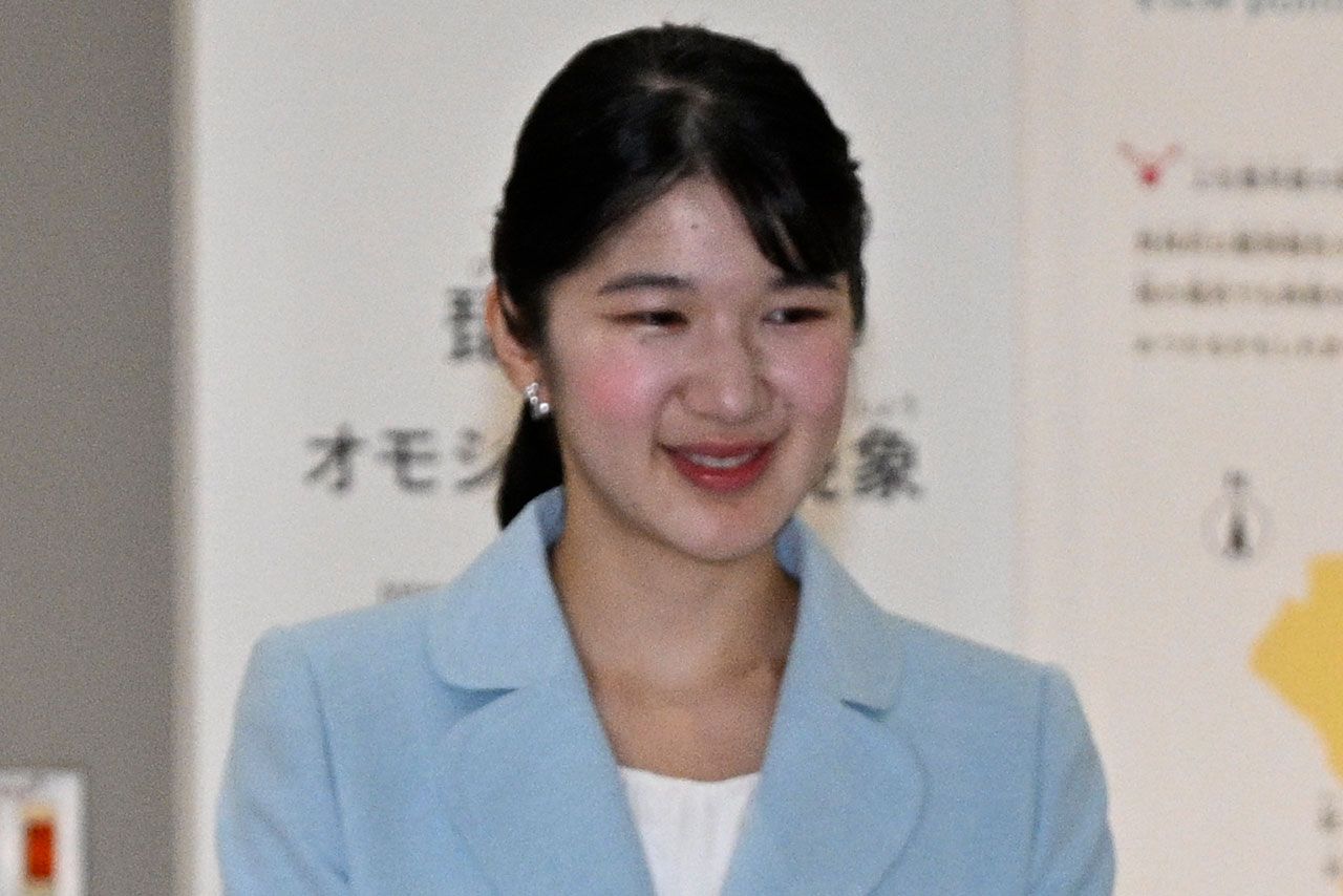 8月21日、琵琶湖博物館を訪れた愛子さま