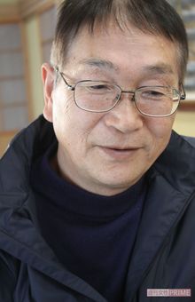 遺構は教訓を伝えると前町長の碇川さん