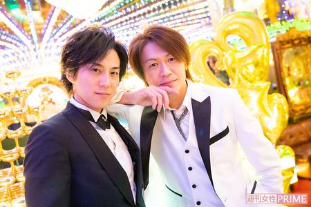 『愛本店』代表の壱さん（左）と城咲仁（右）　撮影／矢島泰輔