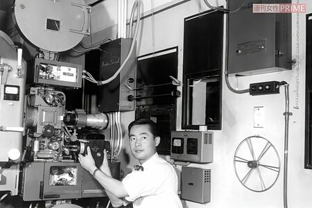 三井物産勤務時代にナカマスコープ映写機、レンズ、電子頭脳を発明　写真提供／ドクター・中松