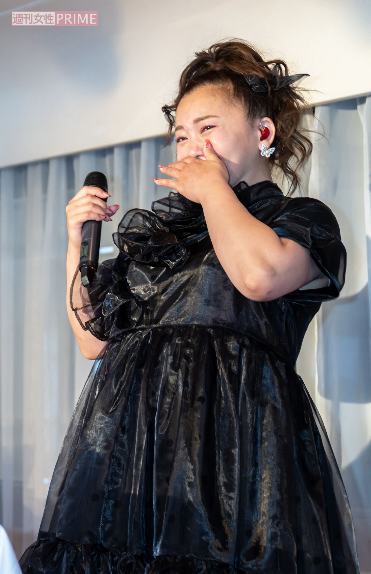 入籍の2日前、バースデークルーズパーティーライブを観光した華原