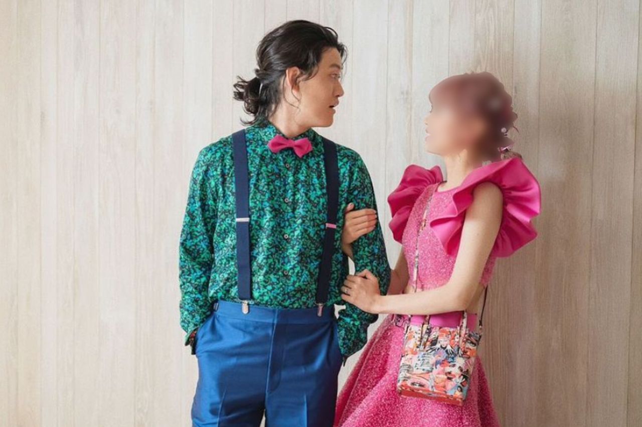 結婚式を挙げたことをインスタグラムで報告する粗品の元妻・Aさん