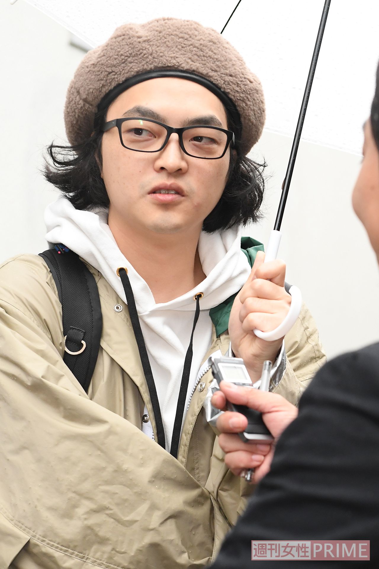 突然の取材にもかかわらず、宇垣への思いを語ってくれたピスタチオ小澤