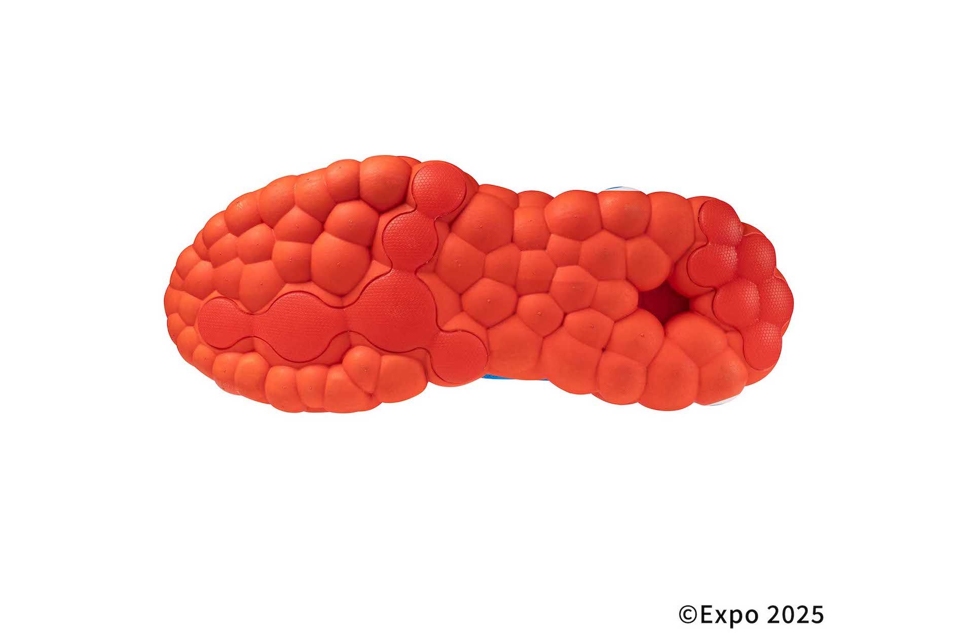 ミャクミャクスニーカー（ザミズノエナジーOSAKAEXPO2025　30,800円、公式サイトより）