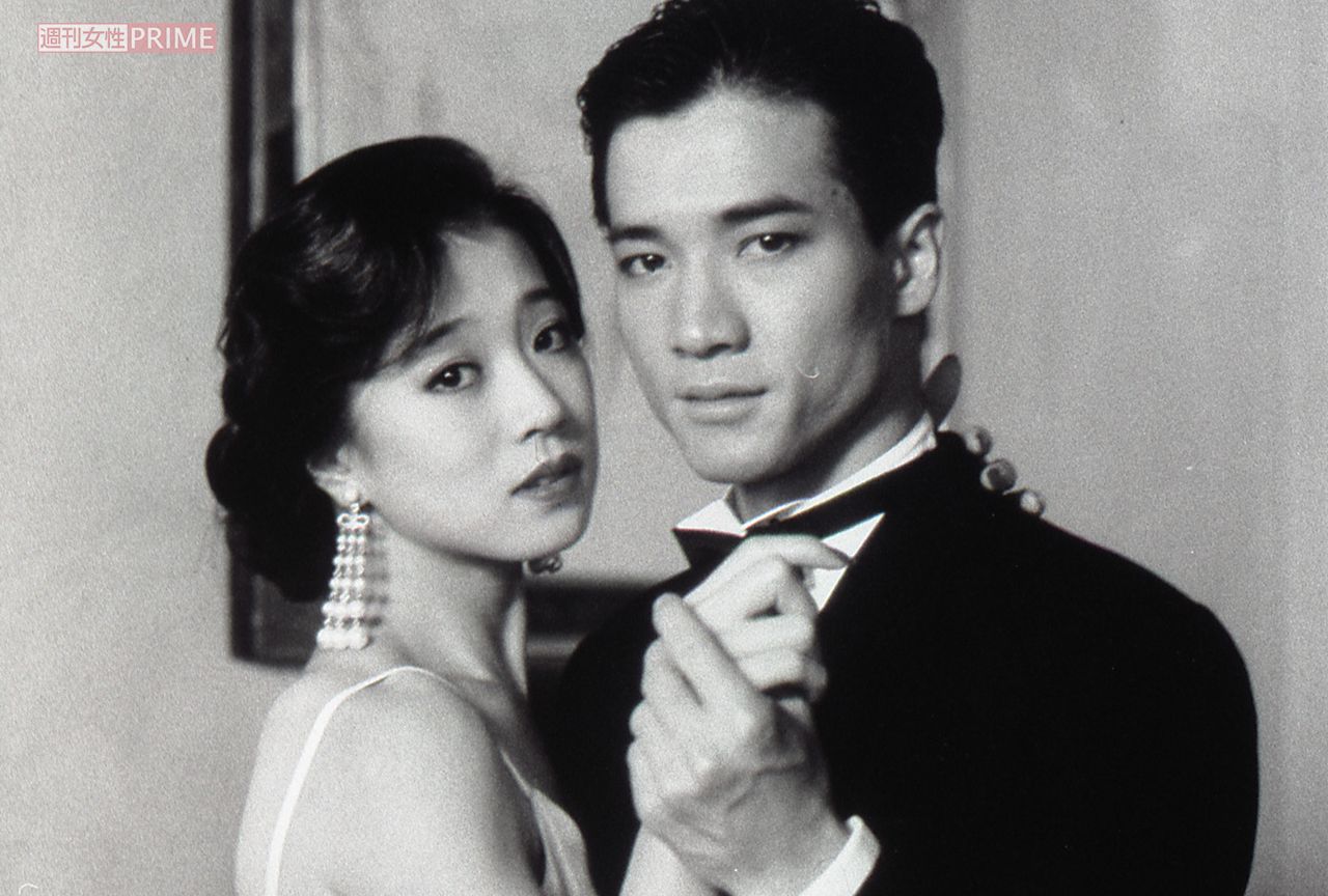 中森明菜、田原雅彦との色気ムンムン2ショット！