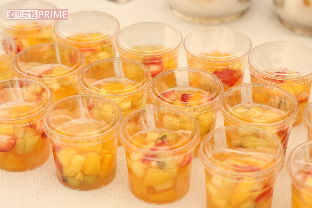 2025年4月22日の「春の園遊会」で、招待者に振舞われたメニュー