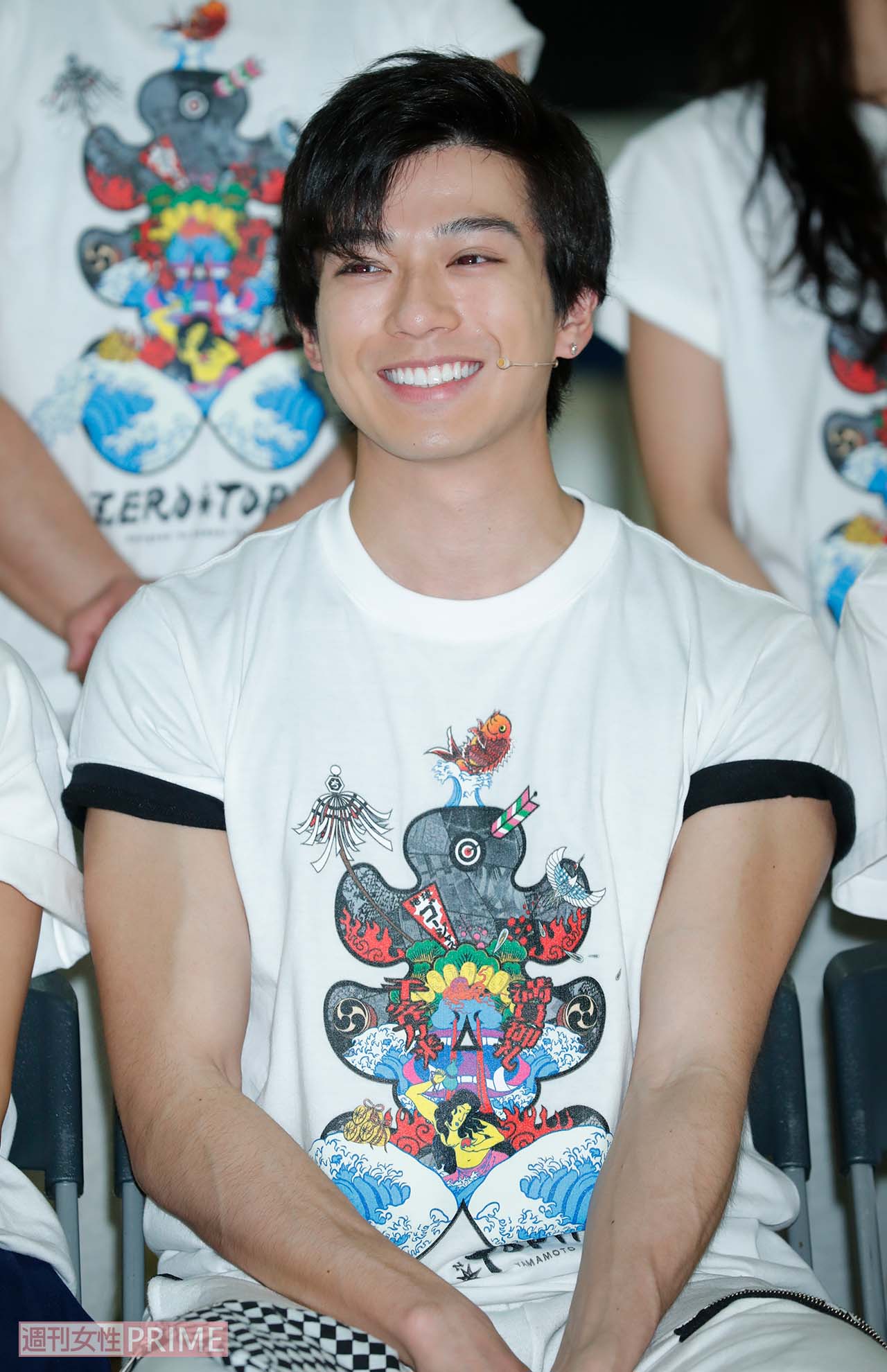 2018年3月の新田真剣佑。まだそこまでの“デカムチ感”はなく…