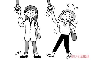 
電車が揺れたとき、両足を開くとふんばれる。小指を開くと身体が安定するのも同じこと
