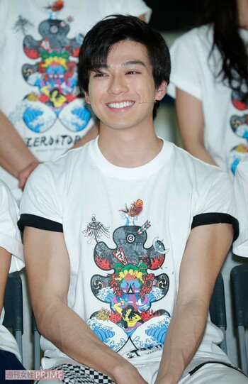 2018年3月の新田真剣佑。まだそこまでの“デカムチ感”はなく…