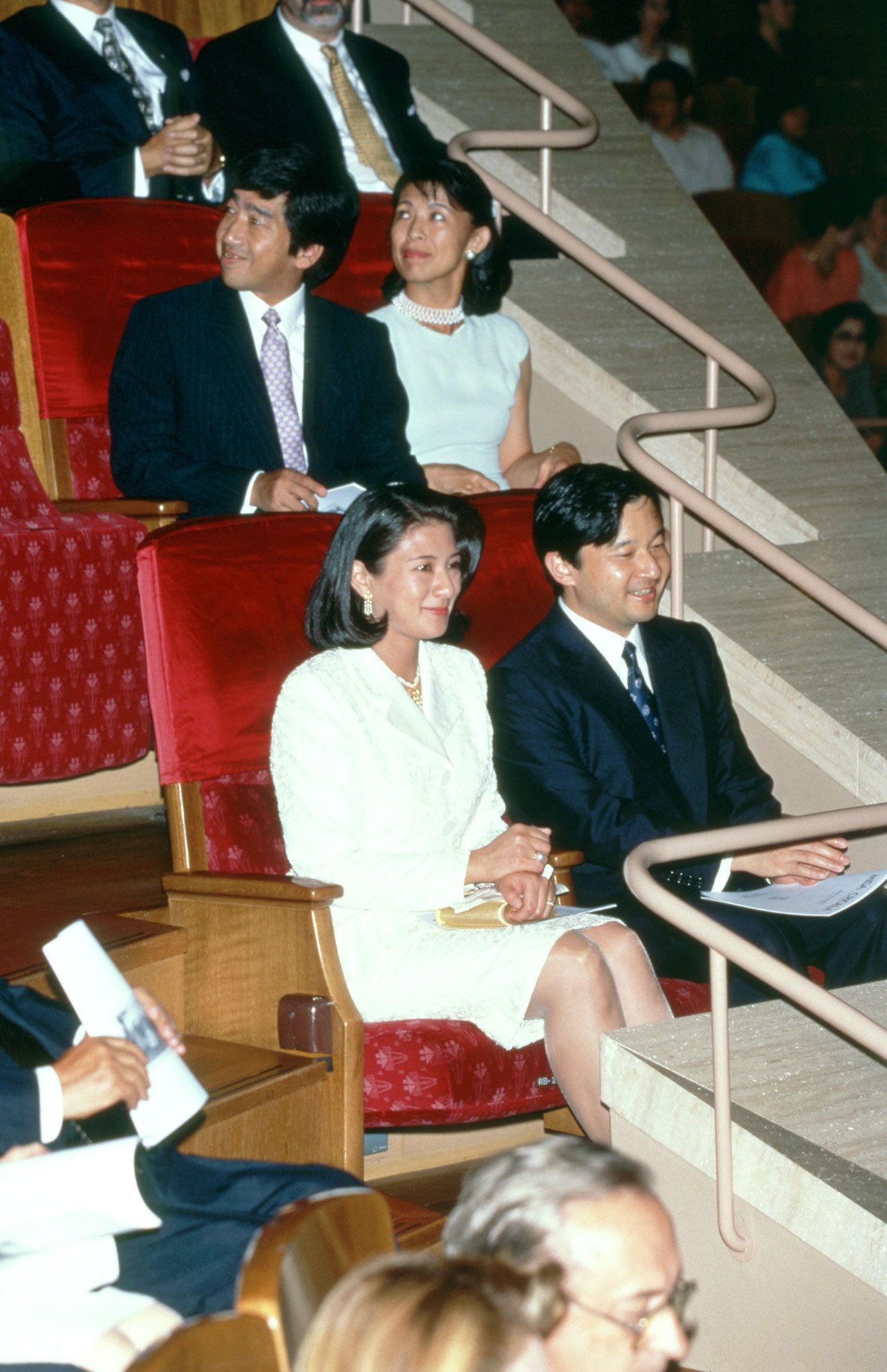 ’98年8月 アルゼンチン修好100周年記念コンサートご臨席された天皇陛下と雅子さま