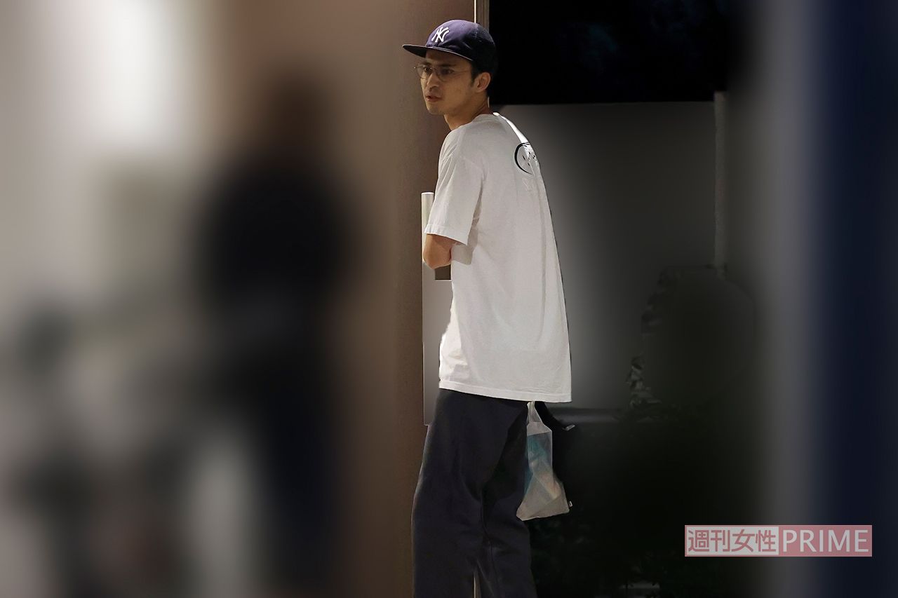 直撃に動揺する中田圭祐