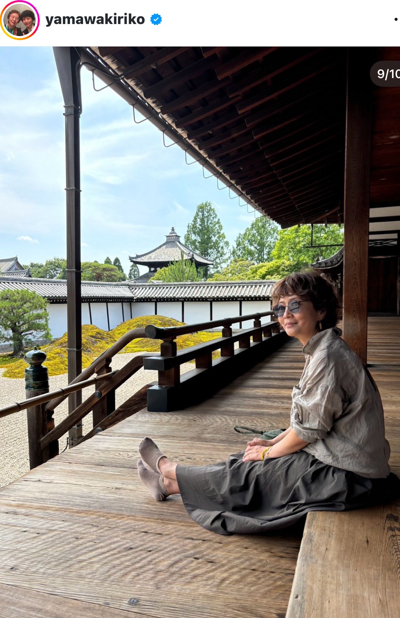 山脇りこさん（公式Instagramより）
