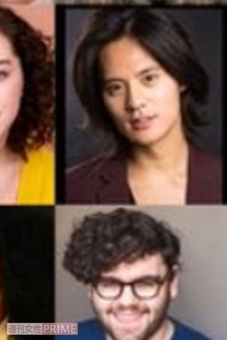 卒業生の集合写真に、岡本の姿が!