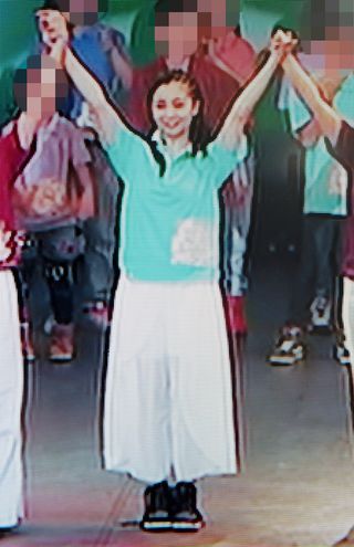 昨年９月に佳子さまが出演されたダンス発表会のDVDより。ダンスは趣味として楽しまれているという