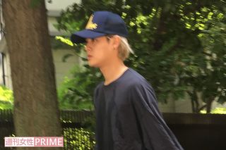 授業が終わると、足早に帰宅する岡本圭人。この日は暑かったため、かなり汗をかいていたという