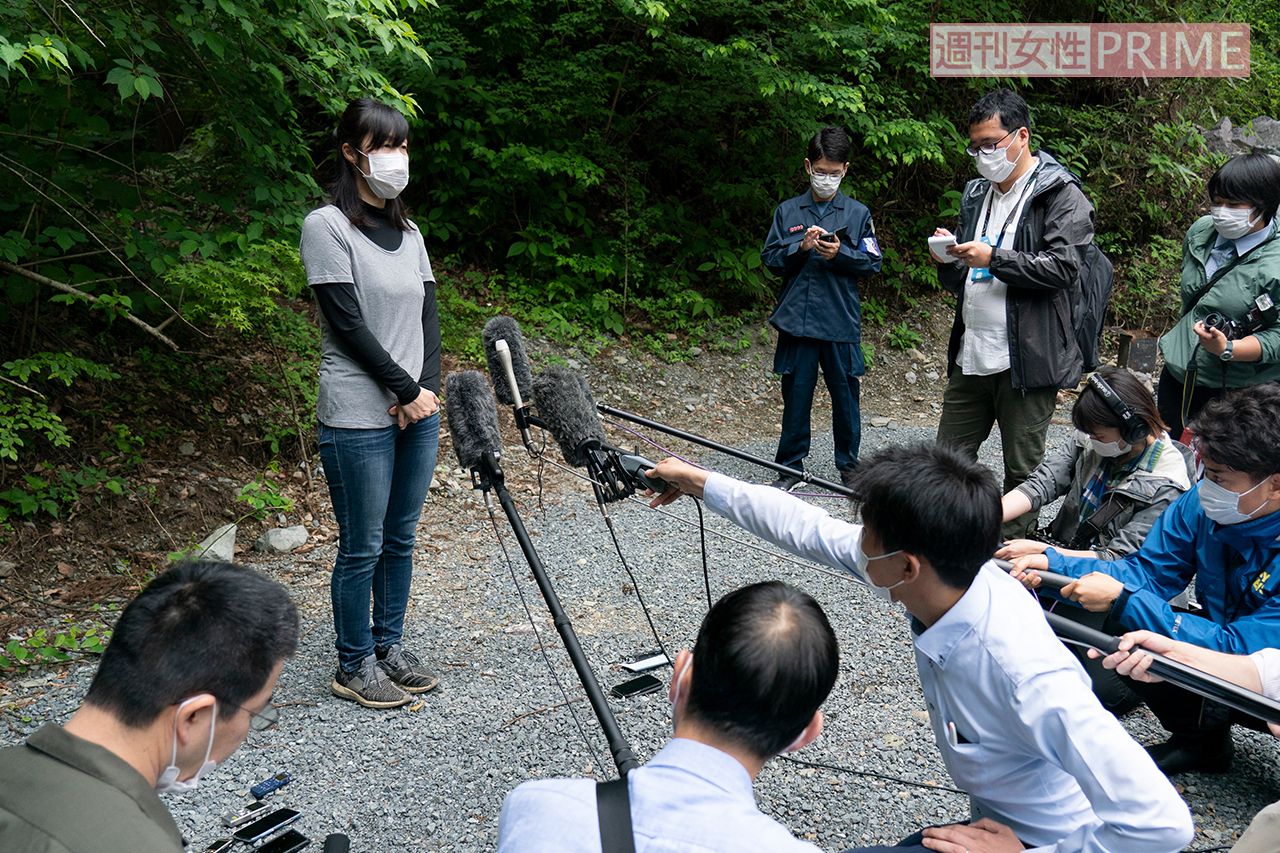 5月、山梨県警と小倉さん夫妻は2日間にわたり美咲ちゃんを再捜索した