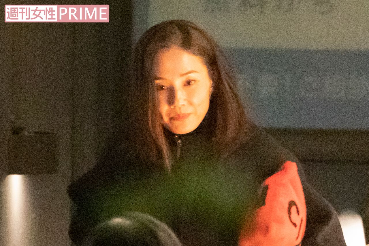 『中学聖日記』（TBS系）の打ち上げに参加する吉田羊（2018年11月）