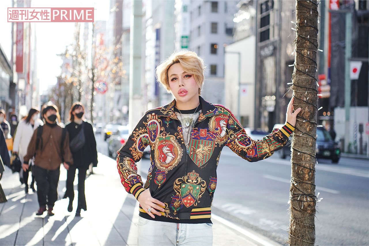 この日は銀座で撮影を決行。が、誰にも声をかけられず凹んだアレン