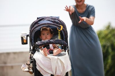 ベビーカーに乗っていた末の弟は無事だったが、痛ましい結果に（写真はイメージ）