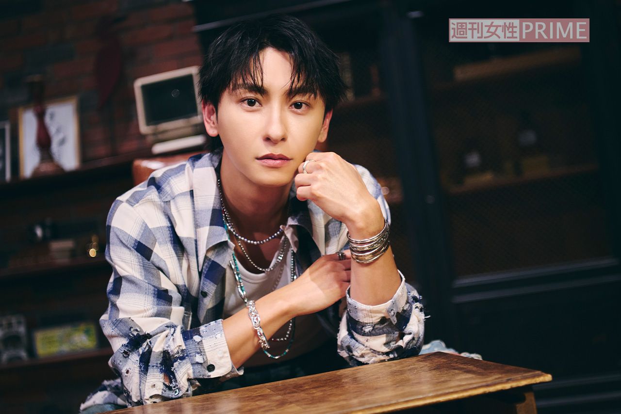 「AAA」與真司郎　撮影／山田智絵