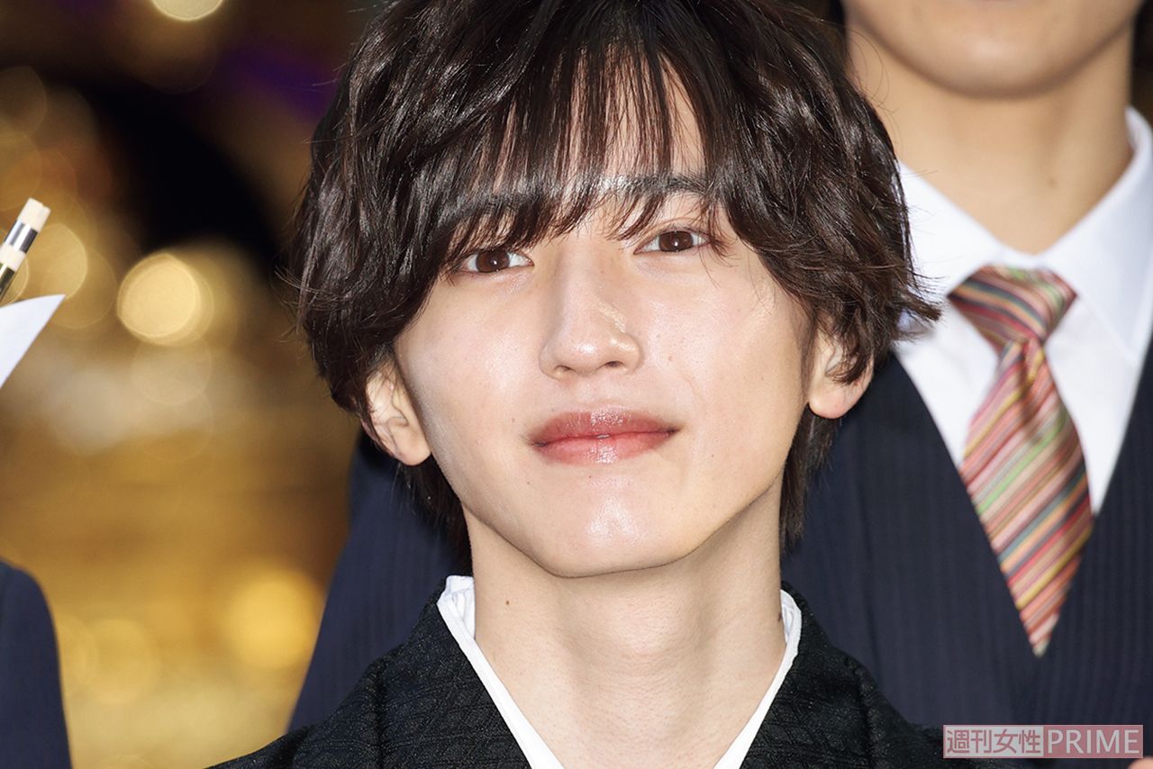 なにわ男子の道枝駿佑（撮影／北村史成）