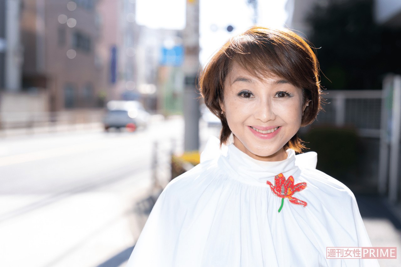 女優、准看護師・北原佐和子（撮影／佐藤靖彦）