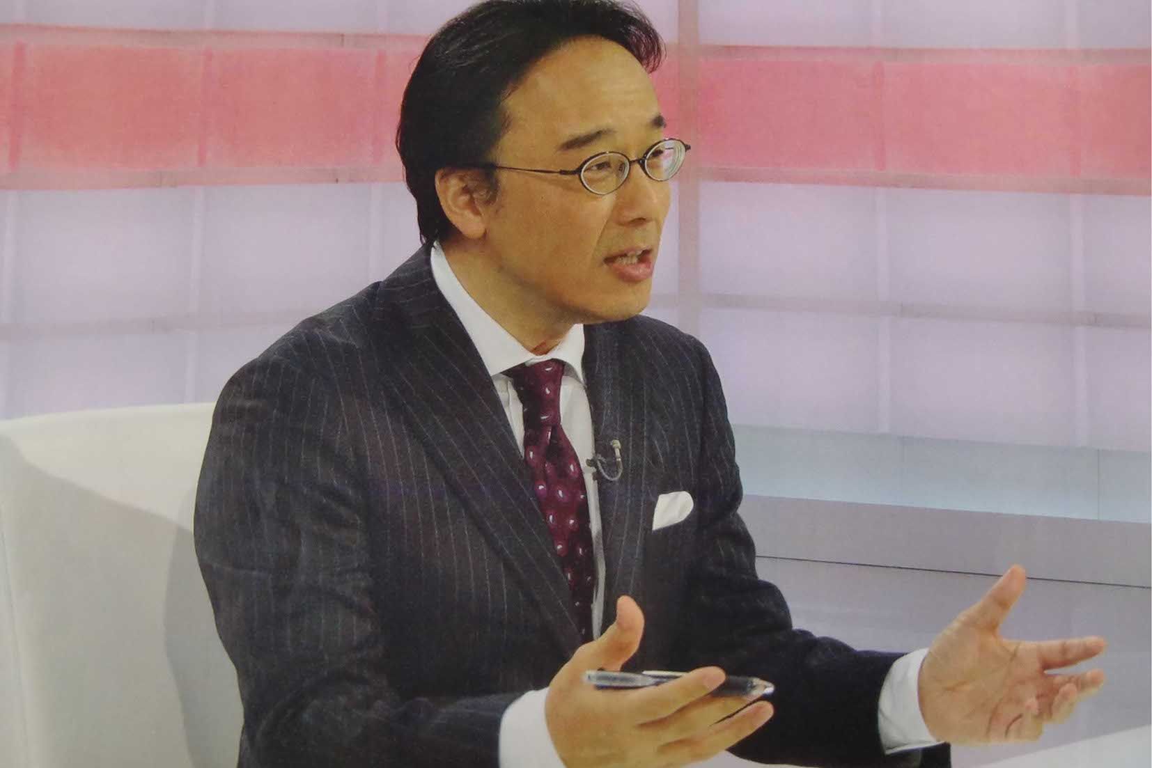 内多勝康さんが2013年にキャスターとして担当した『クローズアップ現代』のスタジオ