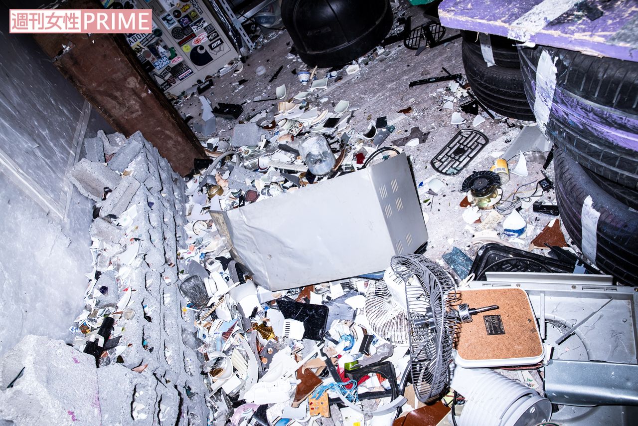 終了後はこんな光景に。次のお客さんが来るまでにスタッフが片づけるシステム　撮影／矢島泰輔