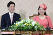 守谷慧さんと絢子さんの婚約内定の記者会見('18年7月)