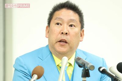 知事選に出馬したNHK党の立花孝志氏