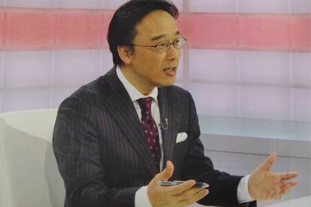 内多勝康さんが2013年にキャスターとして担当した『クローズアップ現代』のスタジオ