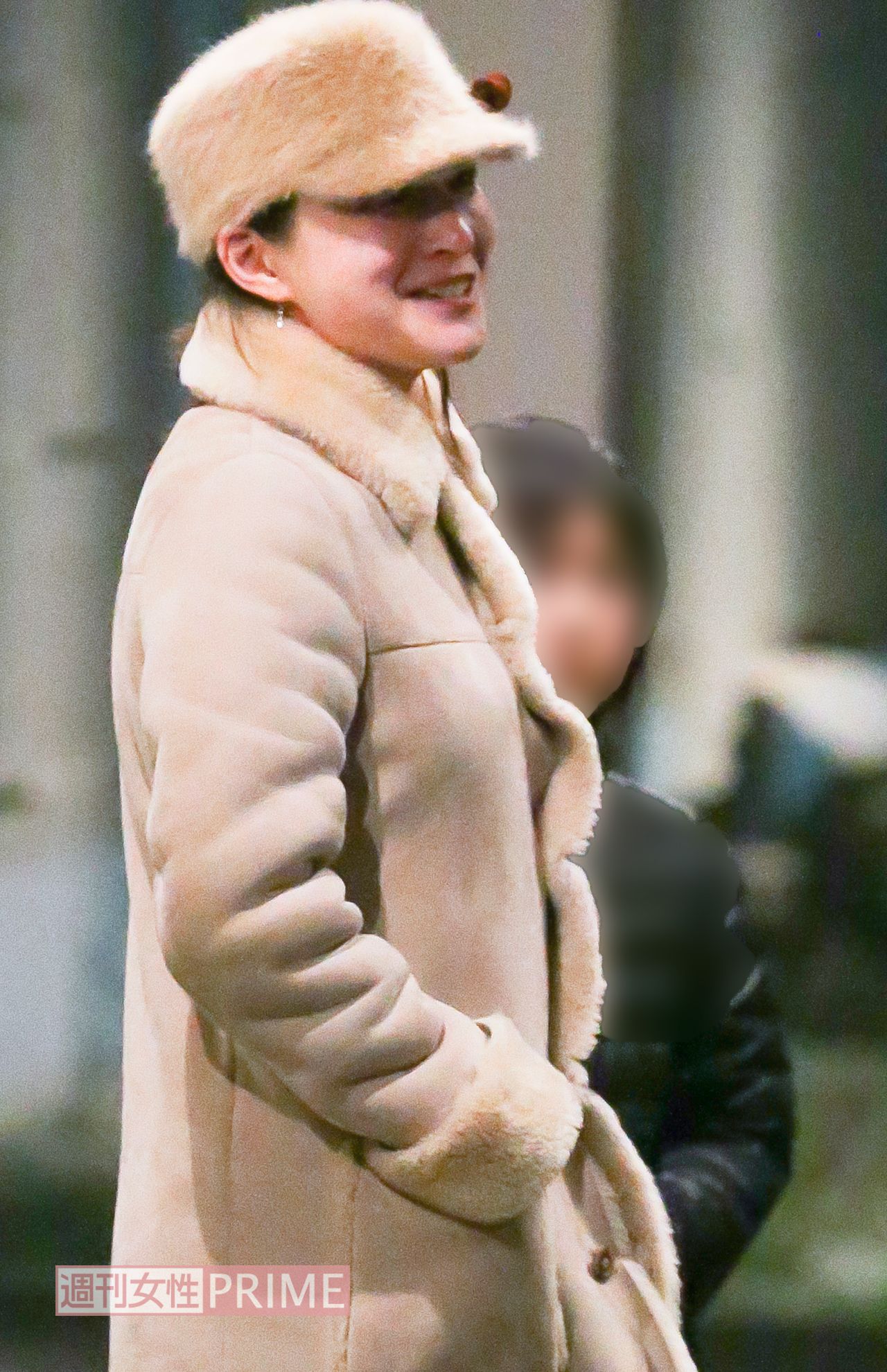 2014年の広末涼子。かたわらには2004年に元夫でモデルの岡沢高宏との間に生まれた長男も