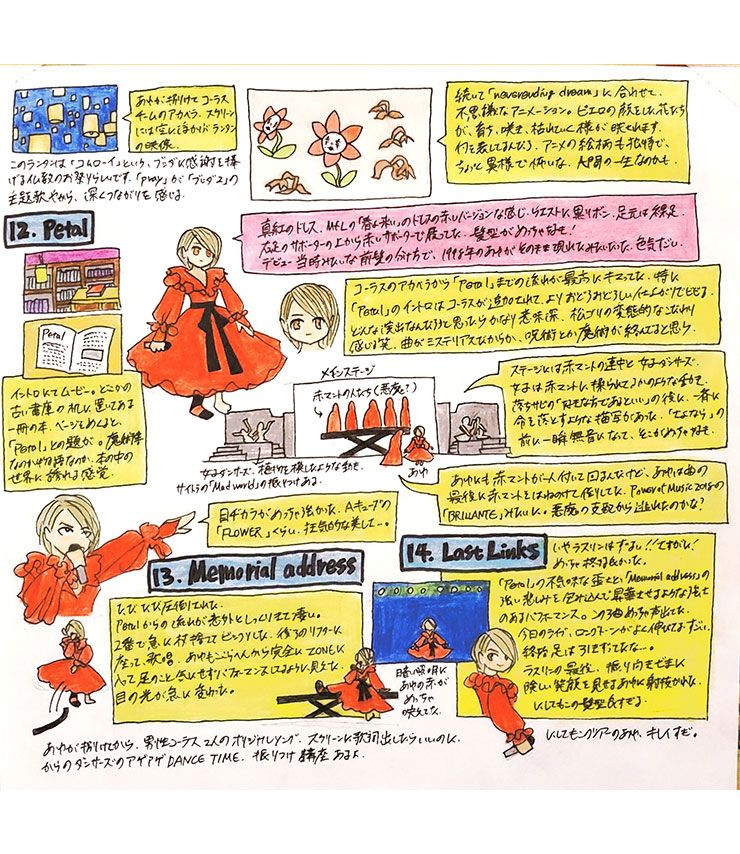 浜崎あゆみのコンサート内容を事細かにレポートしてツイッターにアップするファンも④